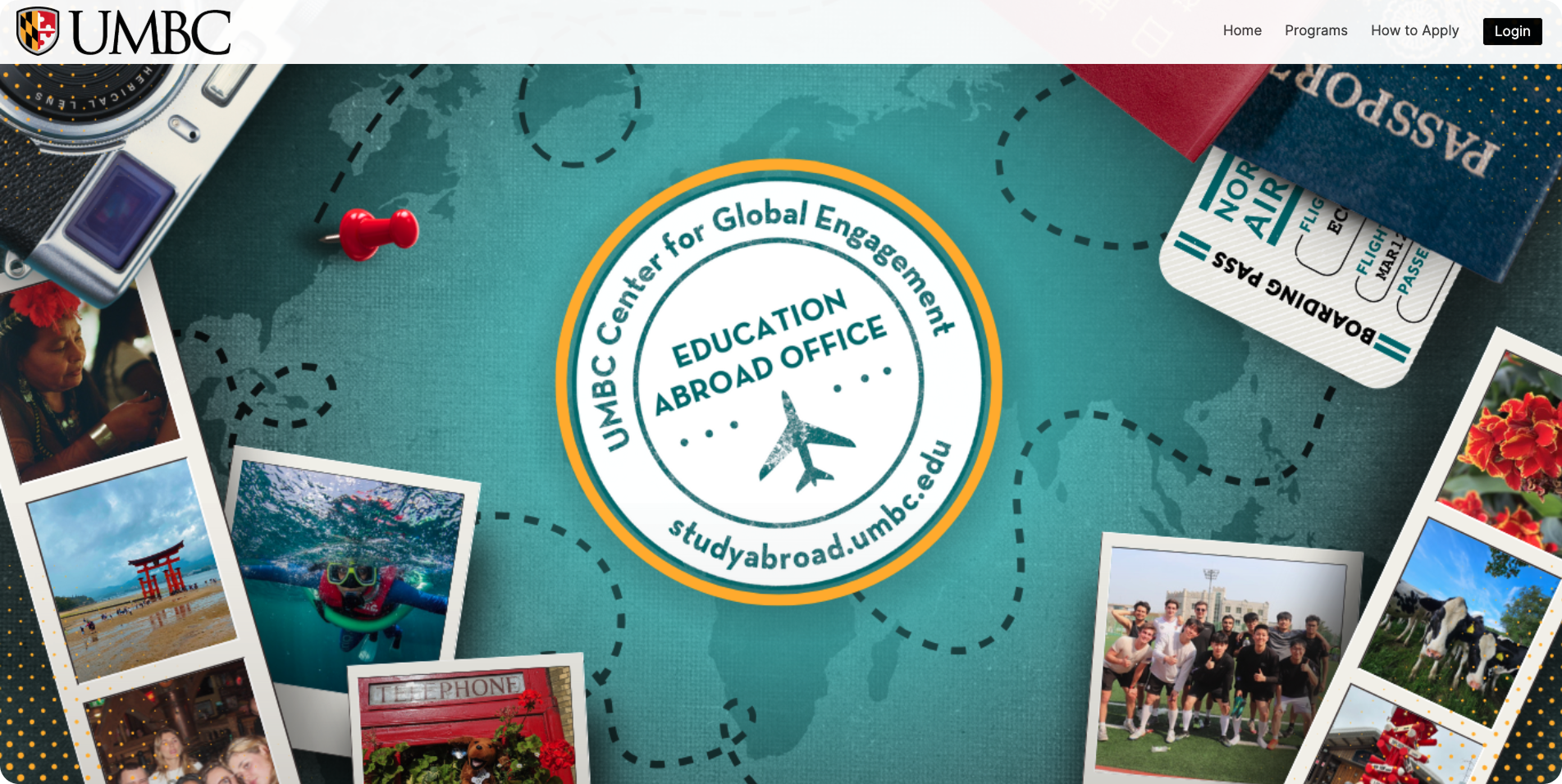 UMBC Study Abroad redesign